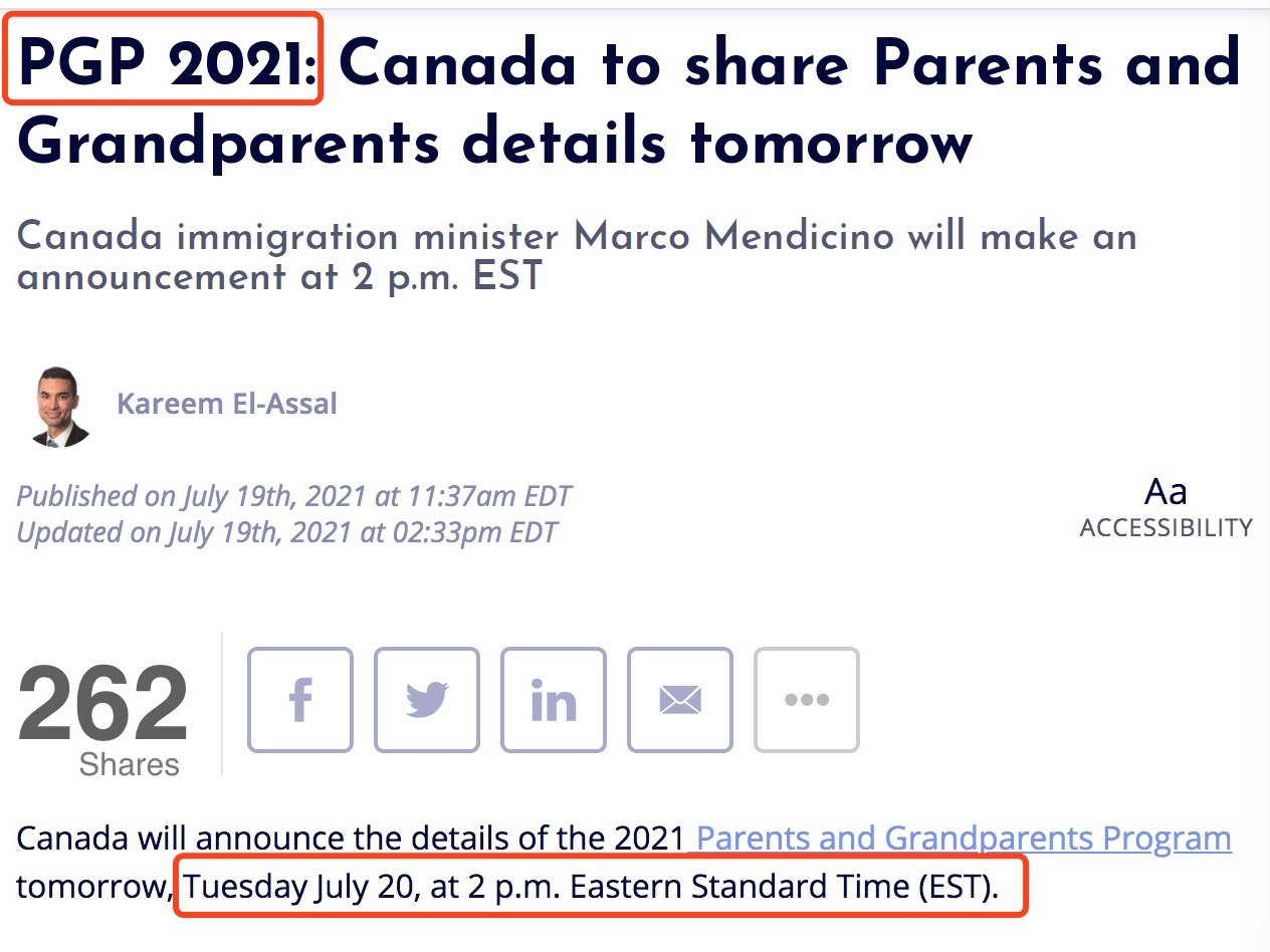 移民局明天公布！2021年父母祖父母担保...