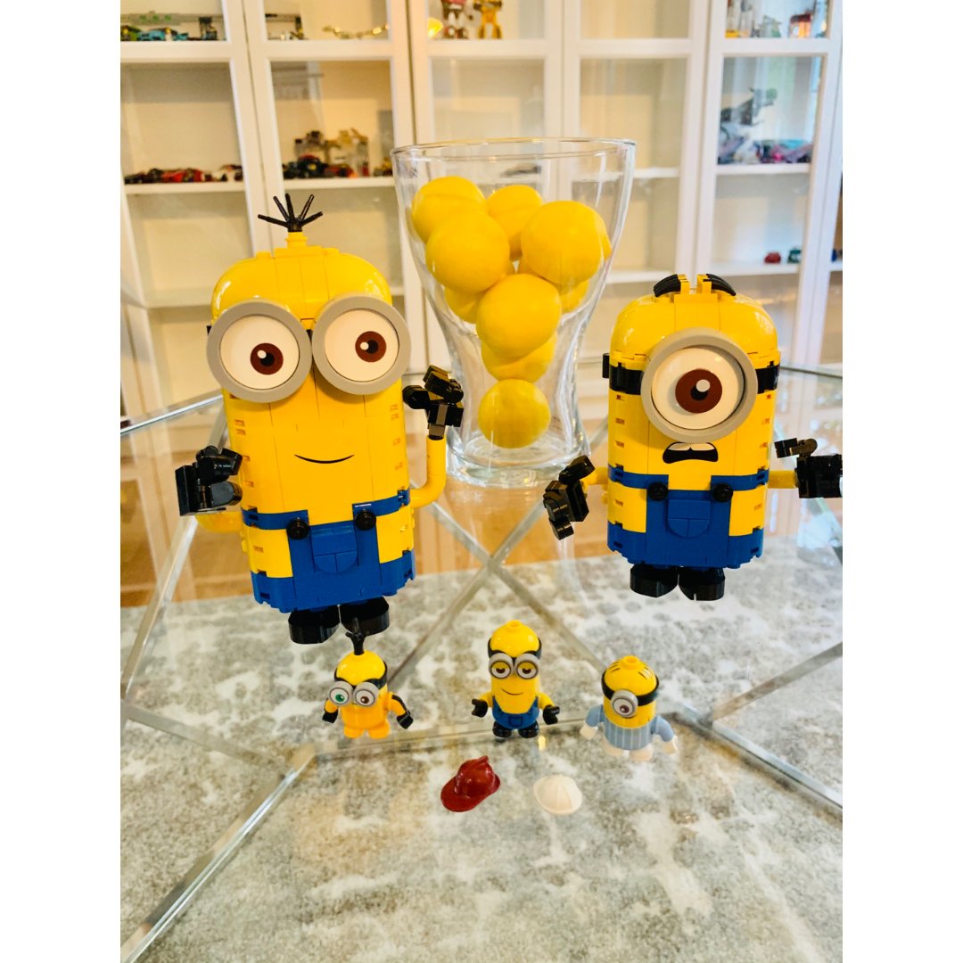 lego minions 乐高小黄人套装 不要太喜欢