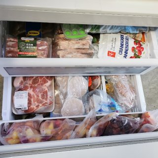 超能吃的两口之家的冰箱囤货😂...