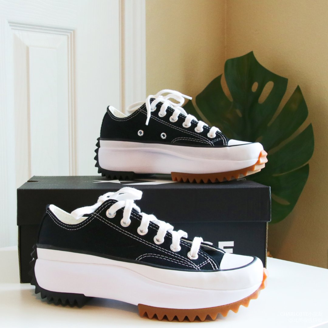 converse厚底鞋