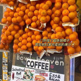橙汁爱好者的宝藏 墨尔本CBD鲜榨橙汁🍊...