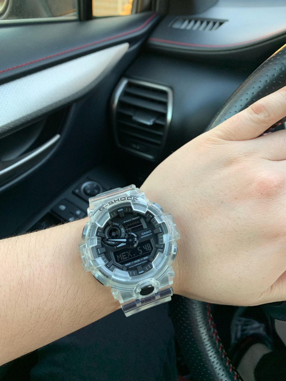 Casio Skeleton G-Shock Resin-Strap Watch - Mens | TheBay