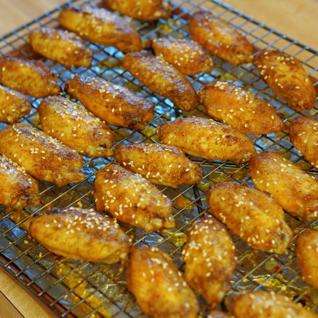 黄姜粉烤鸡翅