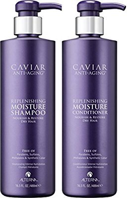 5 caviar anti-aging replenishing moisture shampoo and