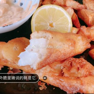 #晚餐吃什么#  没有薯条的【炸鳕鱼排】...