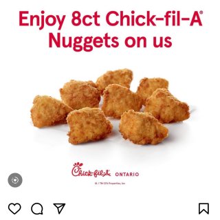 🇨🇦 Chick fil A 免费领8p...