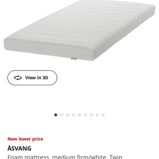 IKEA twin mattress o...