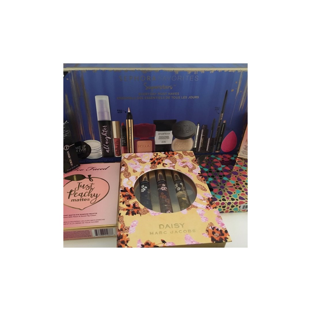 sephora 丝芙兰,marc jacobs 莫杰,too faced,armani 阿玛尼,tarte