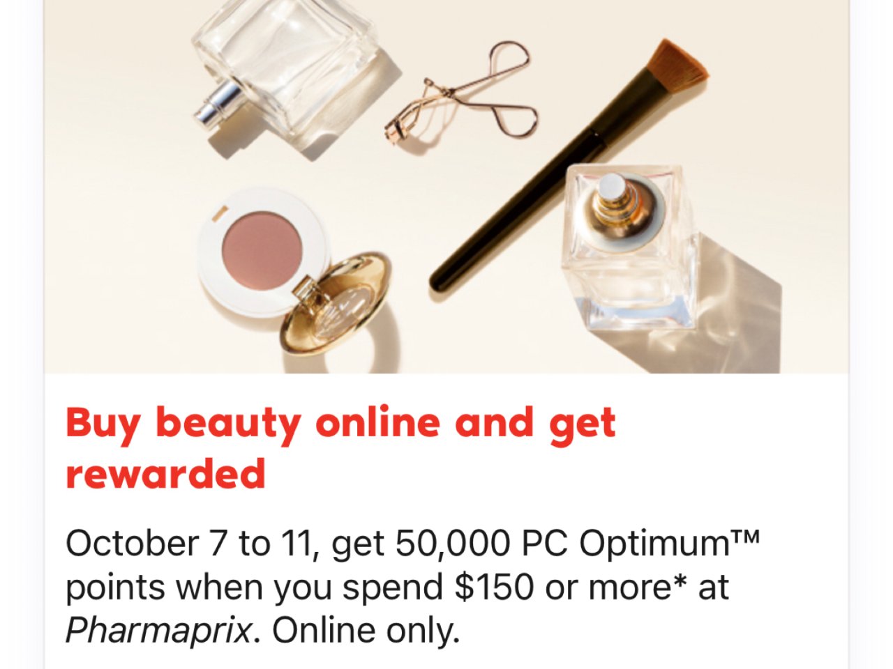 shoppers beauty买$150...