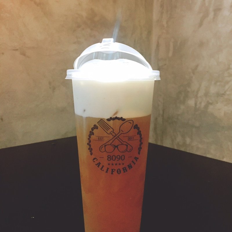 发布了推荐菜4月前 芝士奶盖茉香绿茶 咸口的芝士奶盖配上带有茉莉