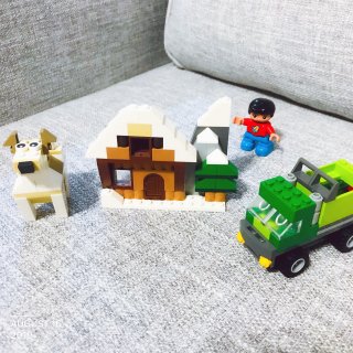 《家里有宝》lego玩具记得要收好🤣🤣🤣...