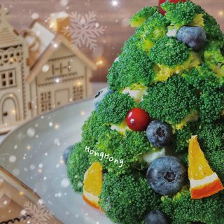 餐桌圣诞树🎄｜可以一口一口吃掉的圣诞树🎄...