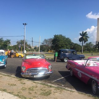 古巴老爷车