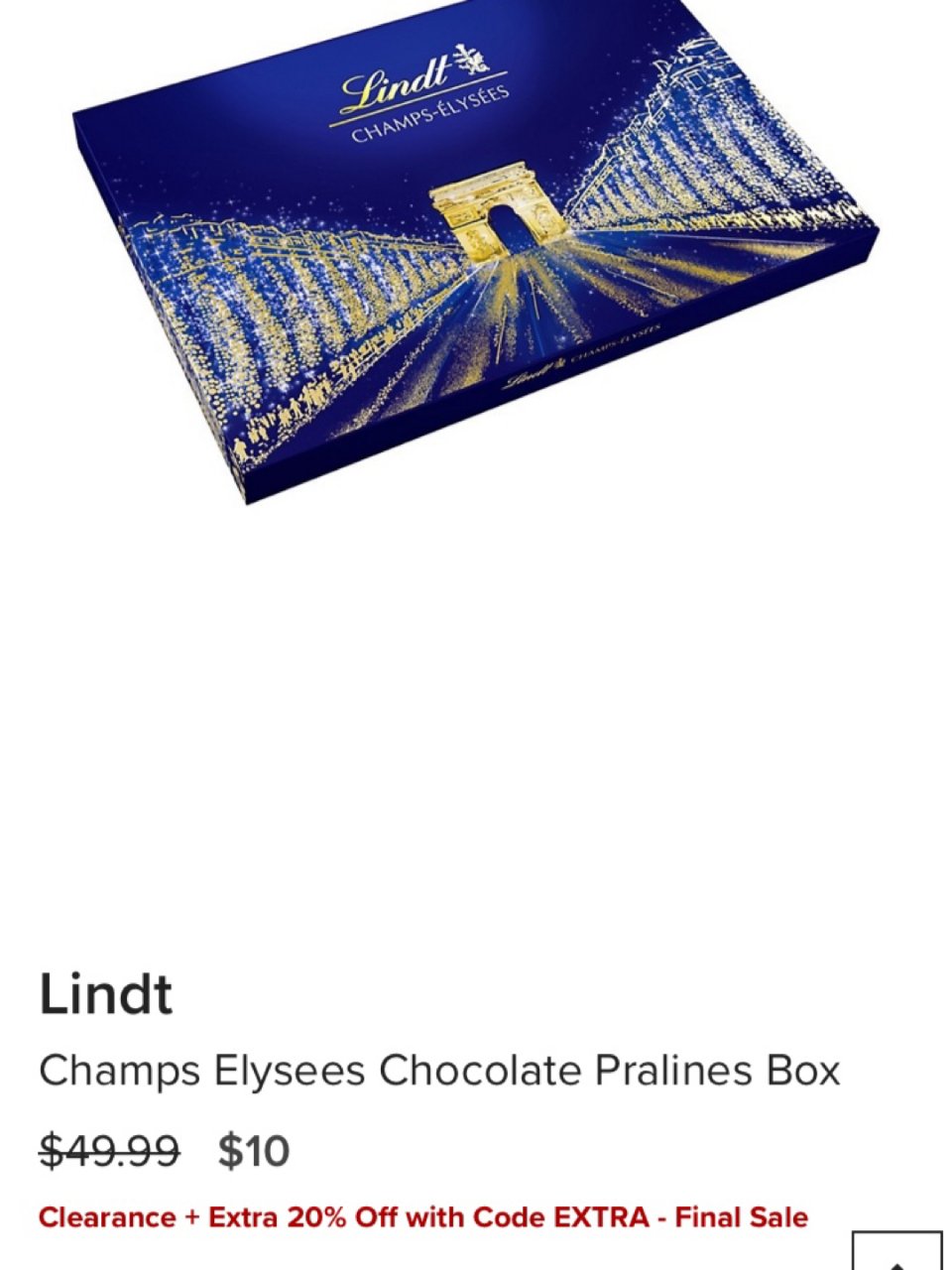 The Bay Lindt巧克力巨折！！...