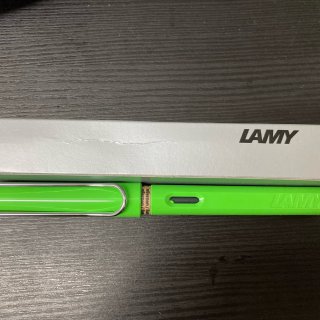 Lamy Safari Green Fountain Pen, Fine Nib