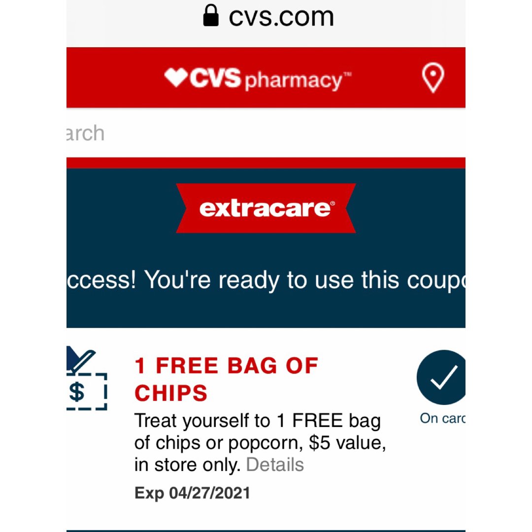 只知道四月是地球月,没想到还是cvs customer appreciation.总是!