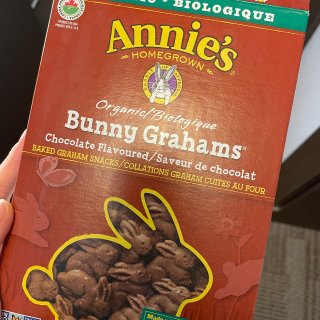 Annie's Homegrown Organic Chocolate Bunny Grahams, 213 Grams : Amazon.ca: Grocery & Gourmet Food