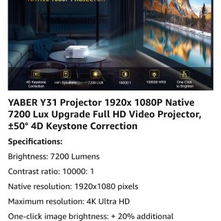 Yaber projector