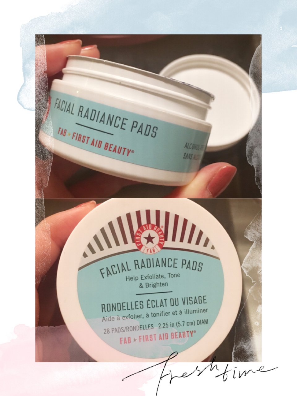 First Aid Beauty,Facial radiance pad,去角质棉片