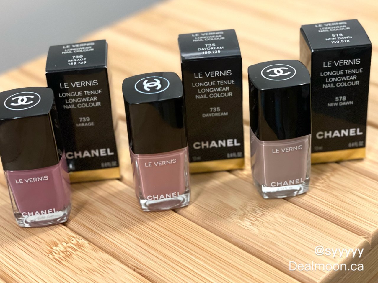 Chanel 578,Chanel 735,Chanel739,Chanel Beauty