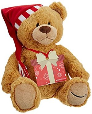 card with gund holiday 2017 teddy bear   limited edition: gift