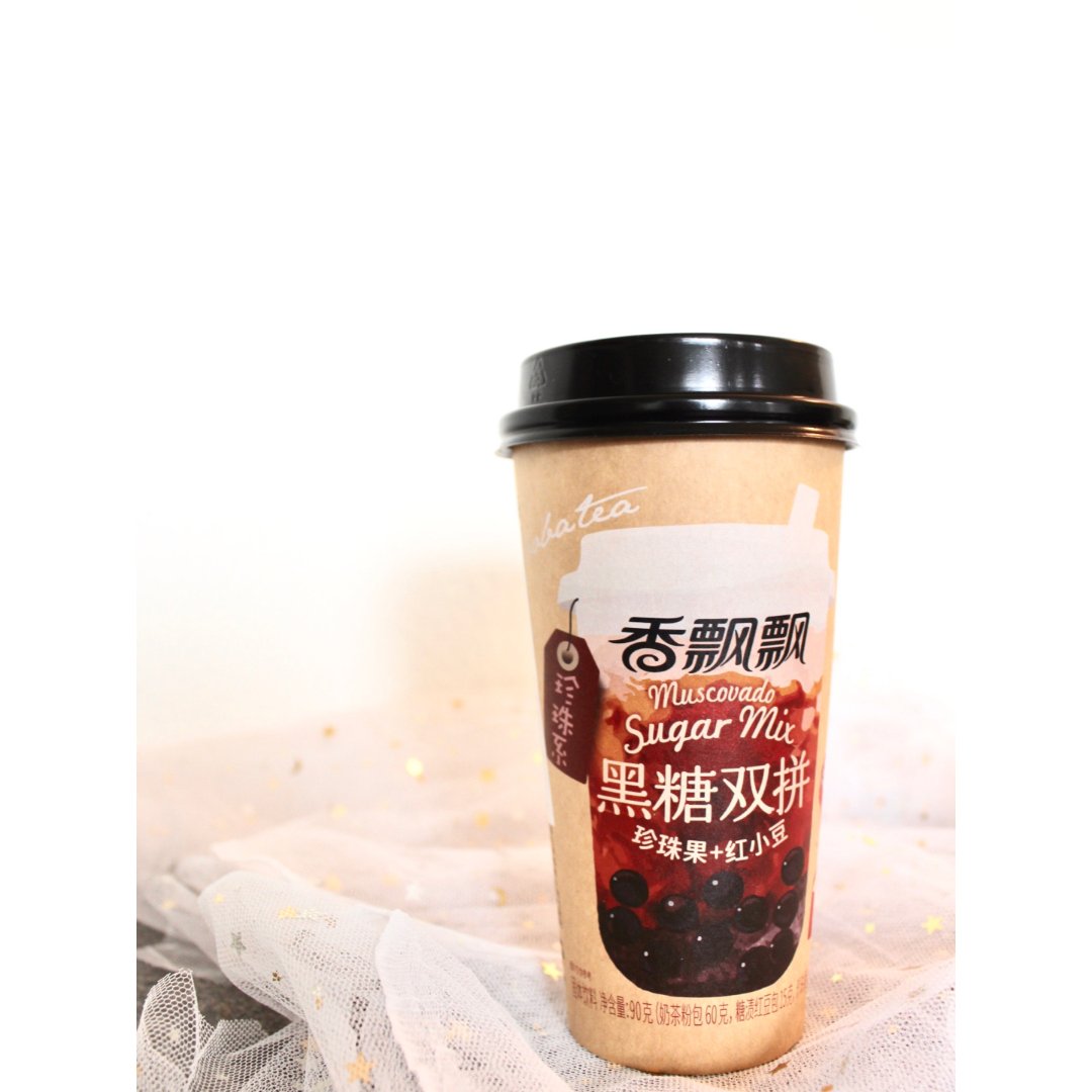 零食|亚米好物 香飘飘黑糖双拼