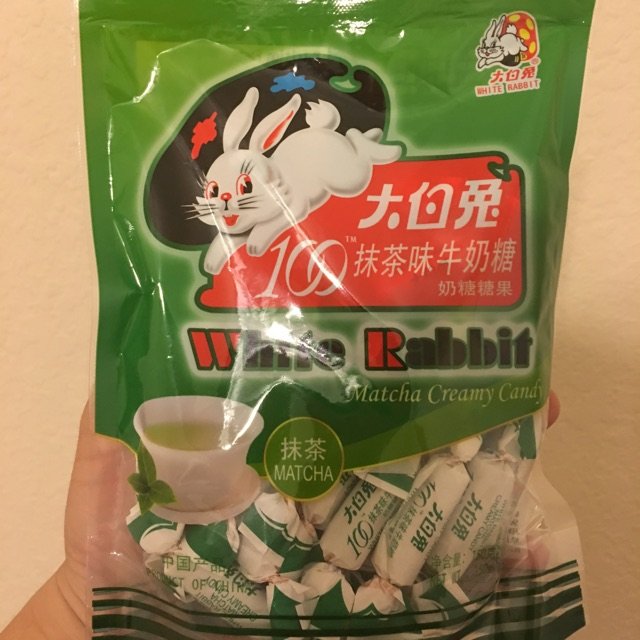 抹茶味的大白兔奶糖,可算被我碰见了