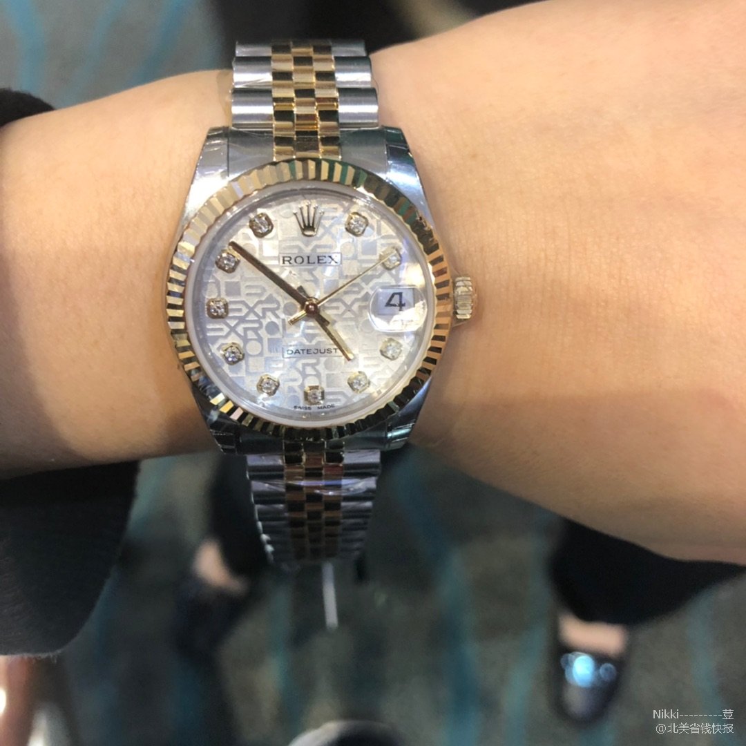 劳力士datejust 女表