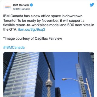 IBM等多个大公司将成立多伦多办公室！就...