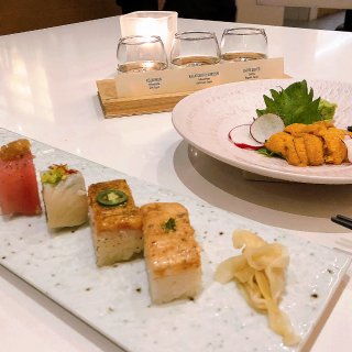 海胆刺身,Oshi,Roll,Nigiri