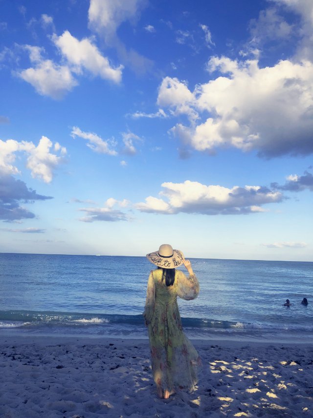海边度假穿搭
