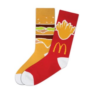 @麦当劳 McHappy Day的袜子看...
