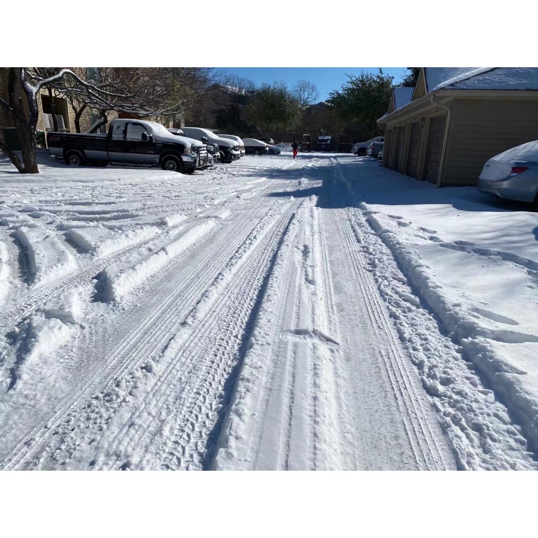 德州大雪vs东北大雪