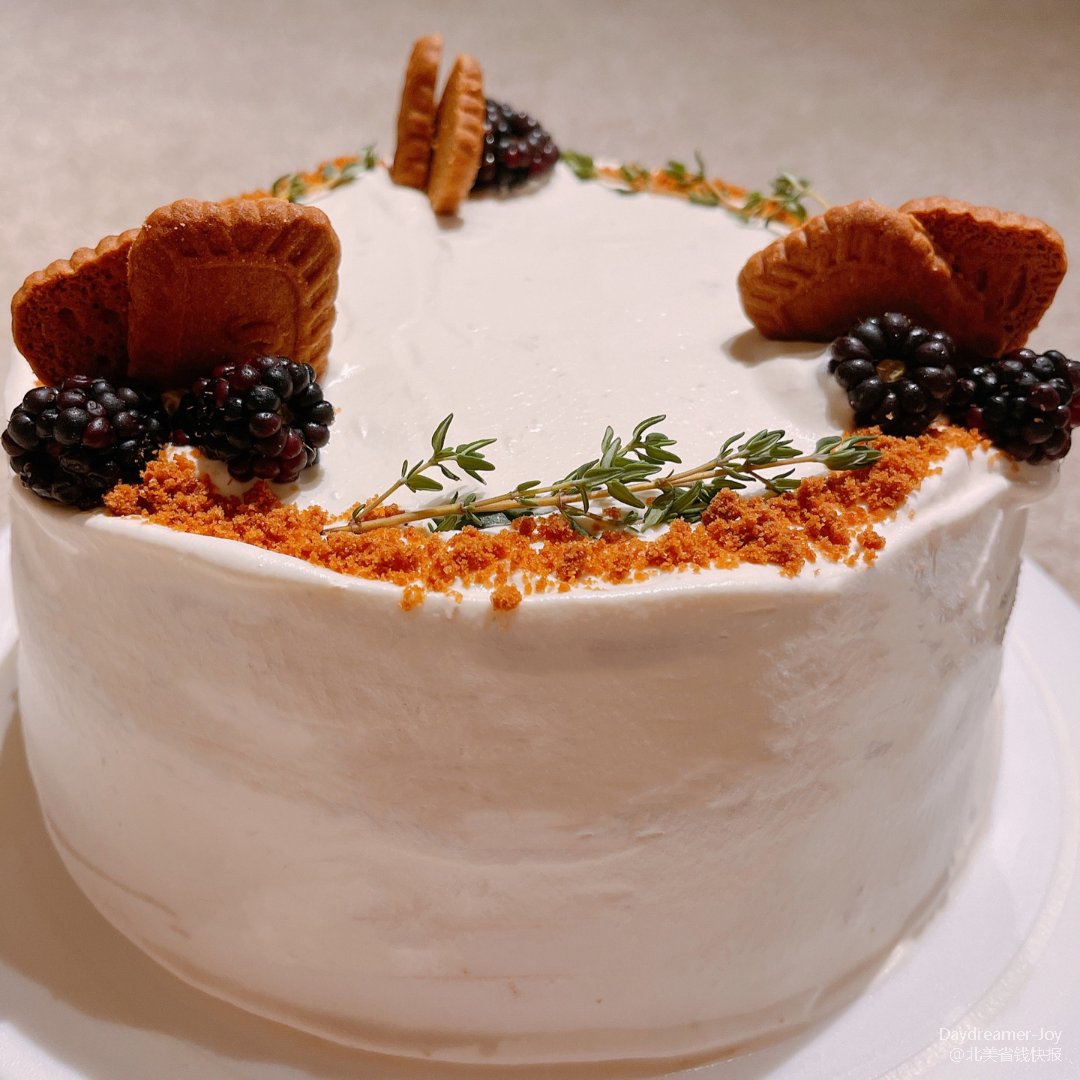 ins风红茶茶冻蛋糕祝自己生日快乐呀今年也在自制蛋糕