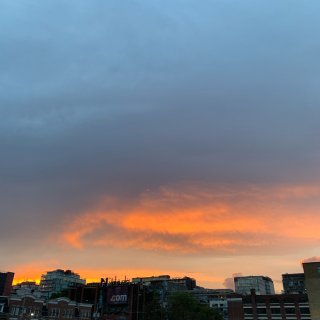 多伦多的夕阳不需要滤镜...