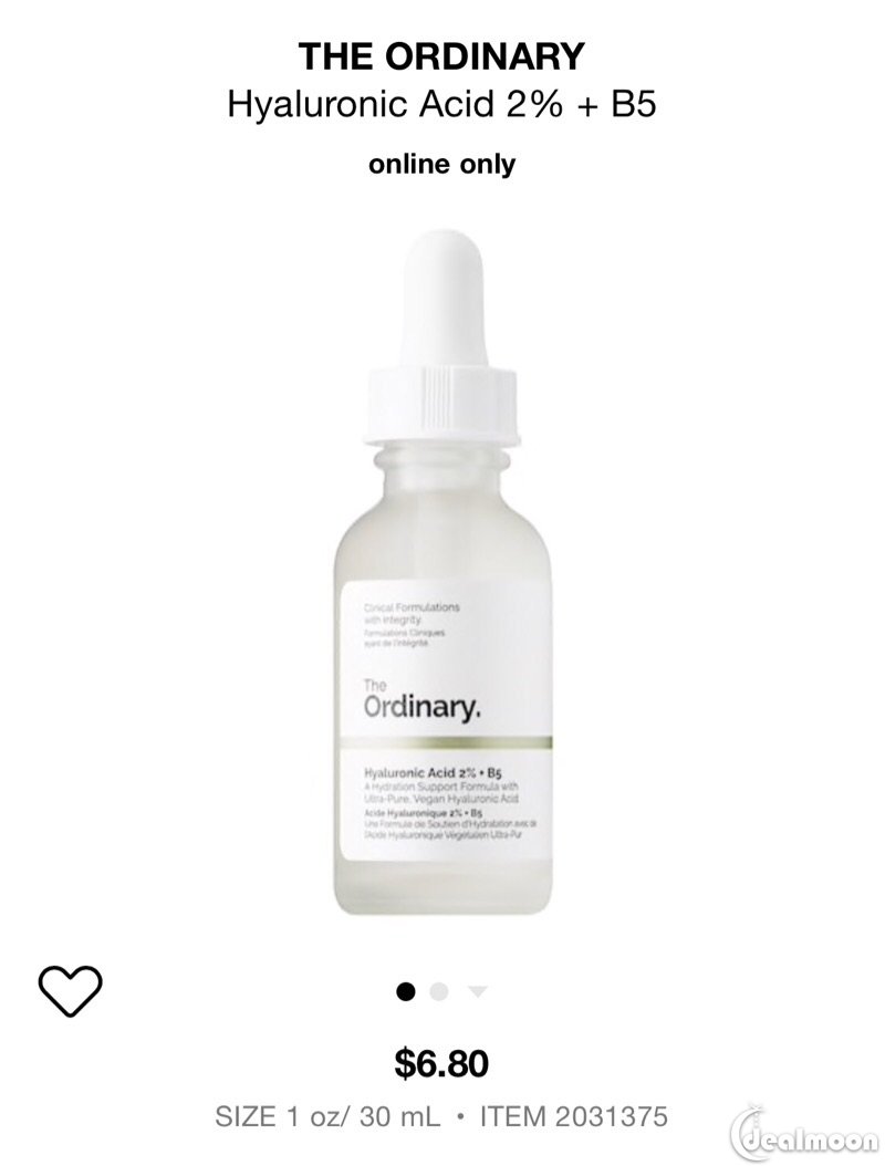 hyaluronic acid2%  b5