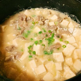 【周三食谱】 滑蛋牛肉豆腐煲...