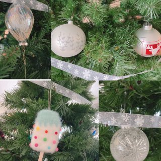 圣诞节🎄之前最快乐的活动：装饰圣诞树☺️...
