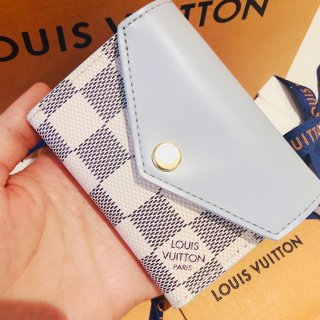 Zoé Wallet Damier Azur in Blue - Small Leather Goods N60462 | LOUIS VUITTON ®