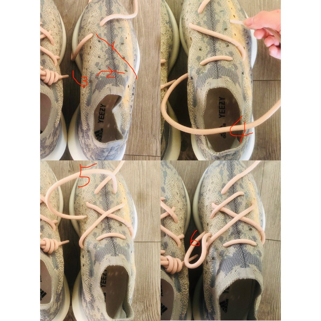 yeezy380鞋带系法尺码怎么选