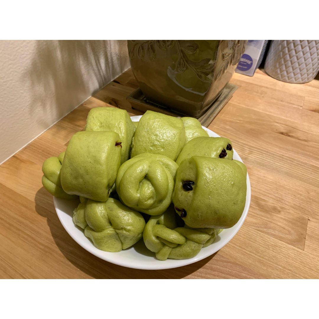 菠菜馒头