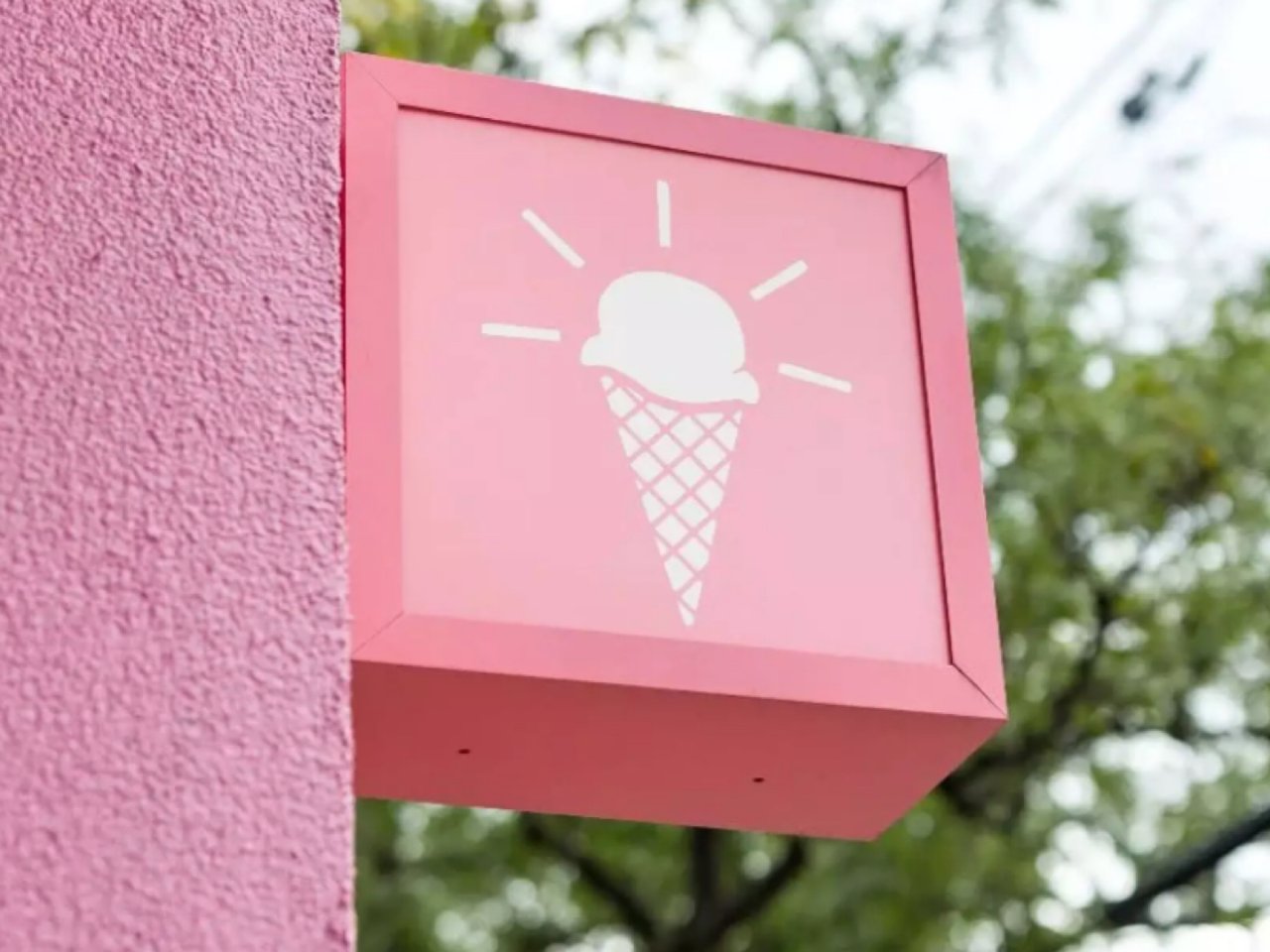 最可爱的冰淇淋店🍦满足你的粉红少女心！...