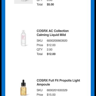 Walmart卖韩国护肤品牌Cosrx...