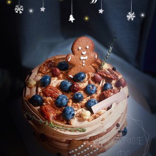 网红蛋糕店Vava今年的圣诞摩卡蛋糕真香...