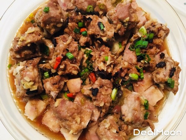 分享菜谱:鼓汁排骨蒸香芋