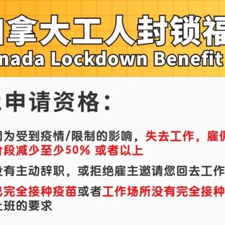 🇨🇦加拿大工人封锁福利CWLB 常见问题...