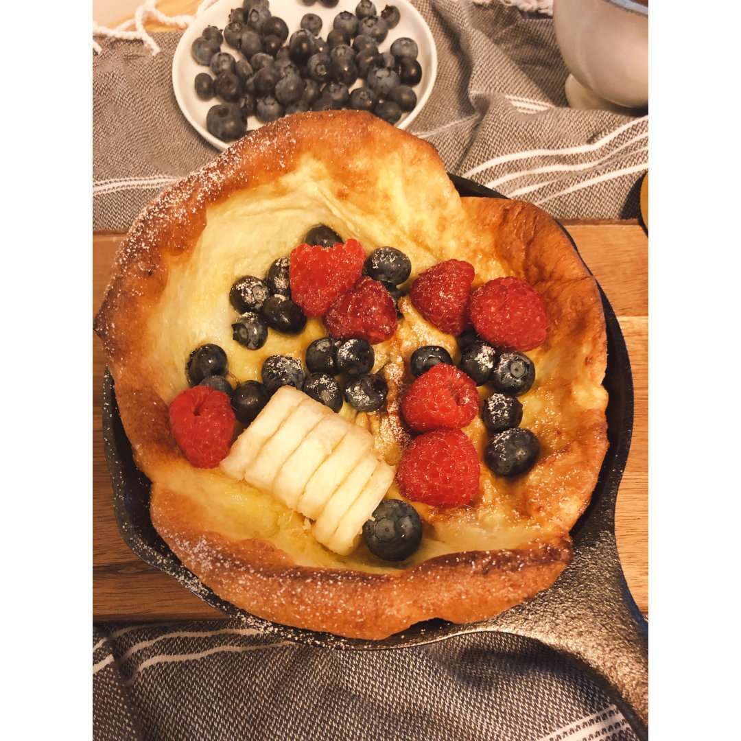 放下厨房|荷兰松饼 dutch baby pancake