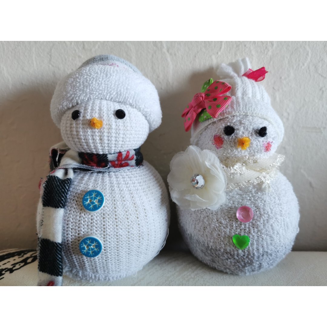 袜子小雪人