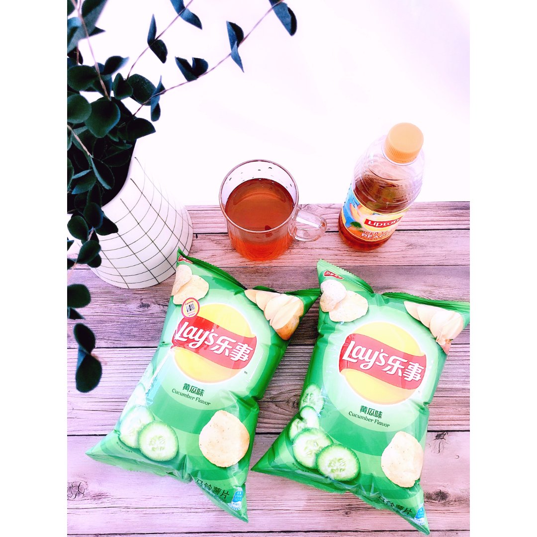 lay's 乐事,lipton 立顿