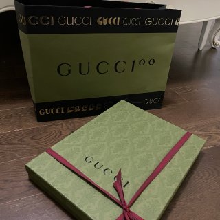 超爱的Gucci网红围巾开箱...